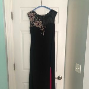 Beautiful prom dress worn once.